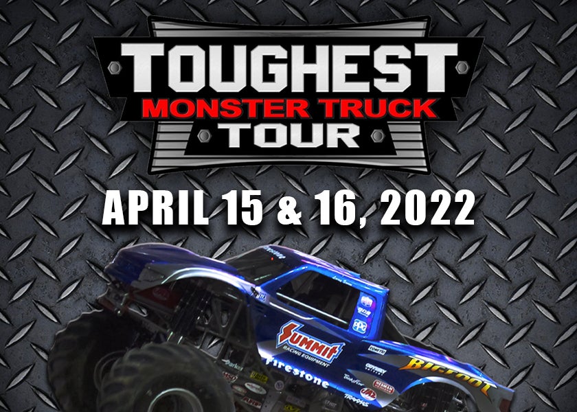 What makes the Toughest Monster Truck Tour the “toughest” around