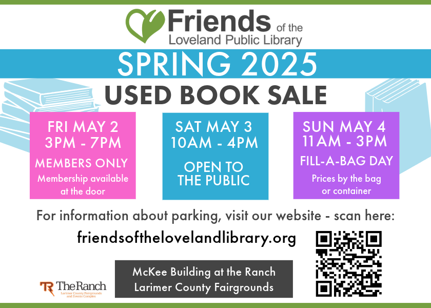 More Info for Friends of the Loveland Public Library Spring Book Sale